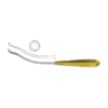 Midface Facial Dissector 22.5cm, Half Curved