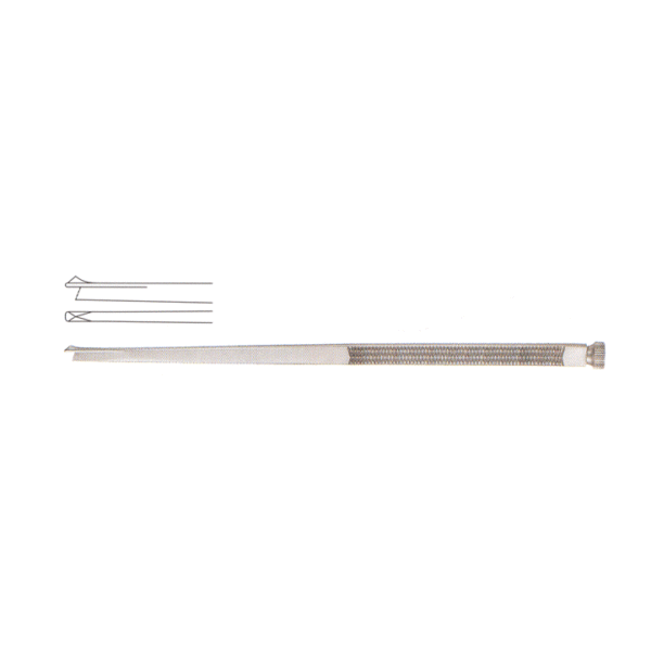 Schrom Osteotome, 19.5cm, With Guide Thorn