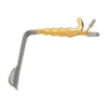 Epstein Abdominoplasty Retractor, With Fiber Optic And Suction Tube