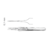 Koshima Micro Forceps Ultra Fine, 0.1mm, Sharp, 11cm