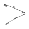 Spring Retractor, 8.5cm, 3×3 Blunt Prongs