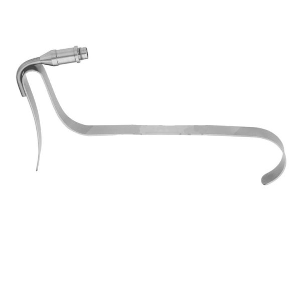 Freeman Flap Retractor, With Fiber Optics Illumination, 20cm