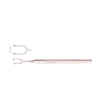 Cottle Alar & Skin Hook, 14cm, 2 Sharp Prongs